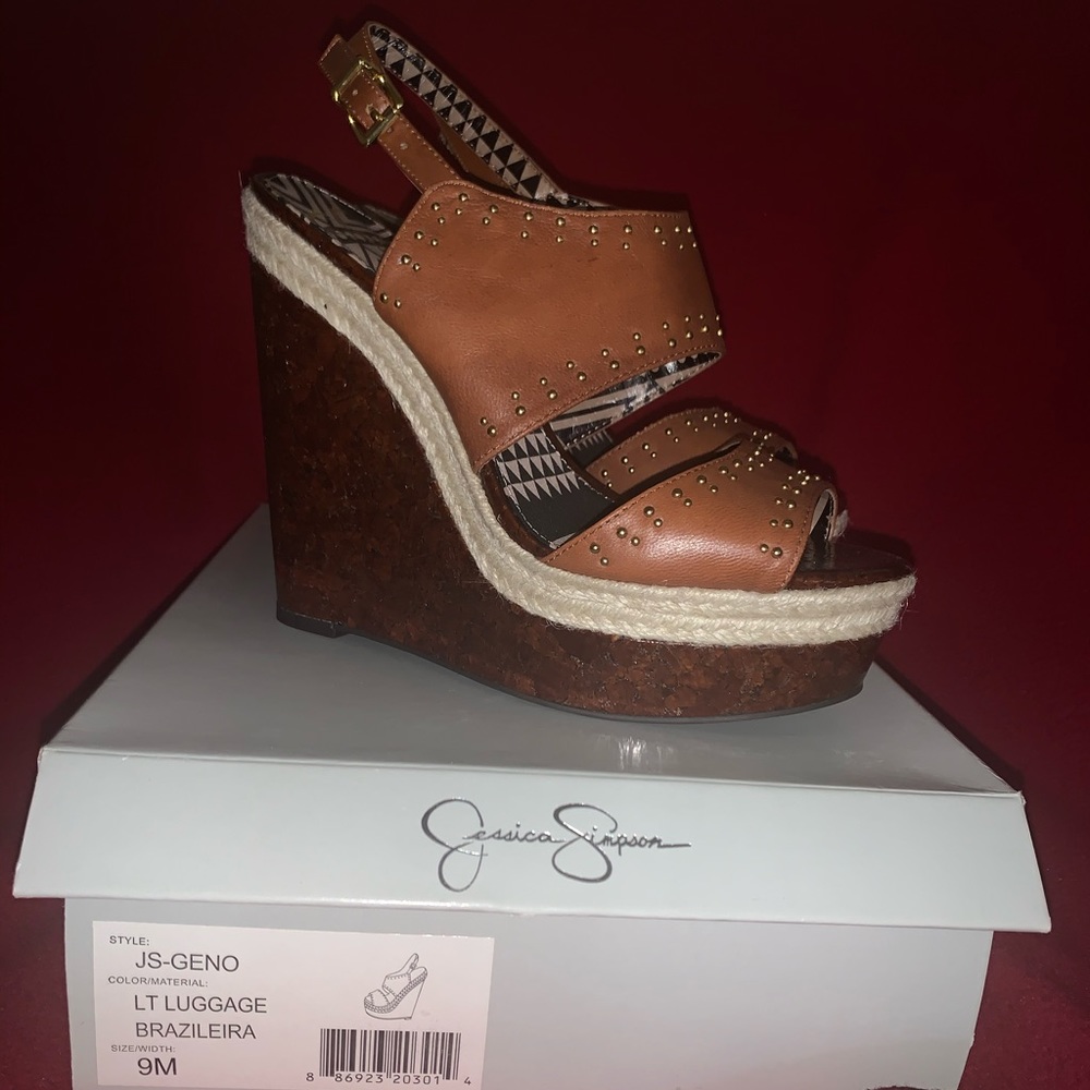 Jessica Simpson Geno Wedge heeled sandals